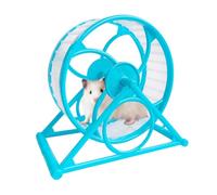 Hamster Exercise Wheel, Small Pet Transparent Exercise Wheel, Spinner Running Wheels, Wooden Silent Exercise Wheel, Pet Sport Exercise Toys, Easy to Use, Portable for Hamsters, Hedgehogs, Gerbils