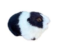 Hamster farci - 12 x 6 x 7 cm | Jouet en cochon | Hamster farci en peluche tendre | Amusantes poupées d'animaux à câliner pour le confort du compagnon amoureux des animaux