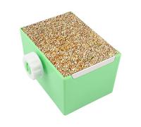 Hamster Food Bowl, Meal Dispenser, Small Fixable Pet Water Bowl, Secure Animals Cage, Dish Feeder for Hedgehog, Bunny, Easy to Use, Enjoys Their Meals Or Drinks, 7.5x6.5x10.5cm