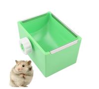 Hamster Food Bowl, Small Pet Meal Dispenser, Fixable Cage Feeder, Water Bowl Hedgehogs, Bunnies and Tiny Animals. Pets Care Accessory for Feeding Needs