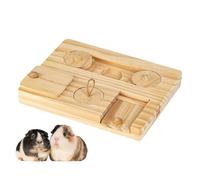 Hamster Foraging Toys, Wooden Pet Toys, Interactive Enrichment Toys, Hamster Treat Dispenser, Cute Pet Toys, Foraging Snuffle Toys, Pet Enrichment Toys, Wooden Hamster Toy, Pet Snuffle Toys, Interacti