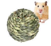 Hamster Grass Ball - Bunny Chew Toys For Rabbits Teeth | Gnawing And Teeth Grinding Snacks To Keep Teeths Clean For Hamster, Guinée Pig, Rabbit, Squirrel, And Chinchilla, Healthy Pet Supplies