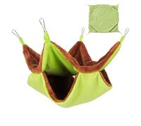 Hamster Hammock Bed, Hanging Hammock, Soft Hammock Bed, Portable Pet Bed, Multi- Hamster Hammock, Cozy Hamster Hammock, Small Pet Cage Accessories Toy for Playing Sleeping