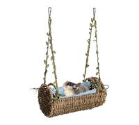 Hamster Hammock - Chew Proof Breathable Suspension Habitat, Pet Hammock For Cage With Removable Mat For Syrian Dwarf Guinea Pig Sugar Glider Indoor Home Small Animal Hanging Bed Pet Accessories