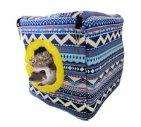 Hamster Hammock, hamac pour Cage d'écureuil, lit de Couchage Chinchilla de Cube d'hiver, Hamster Coton House, Voir Description, Accessoires de Cage Petits Animaux, nid coloré Multifonctionnel pour