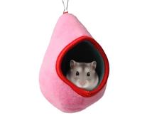 Hamster Hammock | Hangable Small Pet Hammock Bed | Soft Hanging Cage Decoration for Hamsters Mice and Small Animals | Resting Sleeping Swing Bed | Enrichment Comfort Accessory for Indoor Cage Out