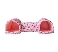 Hamster Hideouts Tunnel House, Conception Antidérapante, 54x17x15cm, Maison De Petits Animaux Lavable, Grotte De Petite Animale Confortable, Amusante Interactive, pour Les Lapins, Les Furets, Hams