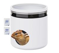 Hamster Hut, Hamster Cage Outs, Out House, Habitat créatif pour Animaux de Compagnie avec 2 Packs de Glace pour se Cacher du Sommeil Jouant à la Maison Shelter