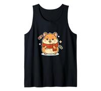 Hamster Mignon Hiver avec Bonbons Débardeur