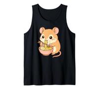 Hamster Mignon Mangeant des Ramen Kawaii Animal Art Débardeur