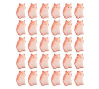 Hamster miniature réaliste en résine kaisudiAP pour maisons de poupées, accessoires de photographie, échelles 1/12 et 1/6, idée cadeau adorable pour les amateurs de miniatures (Brun)