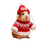 Hamster Outfits - Pet Pullover Costume, Warm Small Animal Apparel | Soft Fleece Winter Clothing Layer, Comfort Accessory for Ferret Bunny Guinea Pig