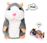 Hamster Parlant Jouets, Intelligent Peluche Interactif, Souris Répète Ce Que Vous Avez Dit, Secoue Sa Tête Et Son Corps