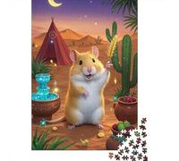 Hamster Roborovski 1000 Pièces Puzzle Coloré Puzzle Adulte Impossible Loisir Détente Pièces Parfaitement Assorties The Art of Colour 1000pcs (75x50cm)