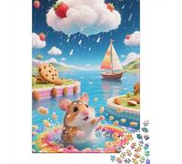 Hamster Roborovski 1000 Pièces Puzzle De Qualité Supérieure Puzzle Adulte Stimulantes Loisir Détente Pièces Parfaitement Assorties The Art of Colour 1000pcs (75x50cm)