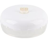 Hamster Roues d'exercice Mouvement silencieux petit animal plastique Roller Wheelene Toywhite 12 cm/4,7in