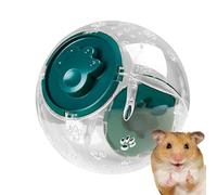 Hamster Running Ball, Hamster Balls to Courir - Hamster Fitness Wheel Transparent Respirant - Accessoires de Cage de Roue pour Les Petits Animaux de Compagnie Moments Amusants pour Les Amis de la