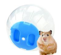 Hamster Running Wheel, Balls Run, Transparent Dwarf Hamster Games, Silent Fun Activity Toy, Exercise Ball for Chinchilla, Gerbil, Small Pets, Indoor Play Cage Entertainment, 12cm