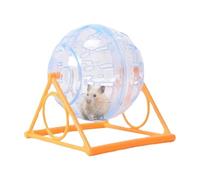 Hamster Running Wheel, Hamster Exercice Ball - Roue d'exercice Gerbille Respirante,Toys Chinchilla drôles, Accessoires en Cage pour réduire l'ennui, Augmenter l'activité, Jouer