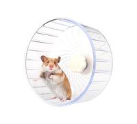 Hamster Running Wheel - Quiet Exercise Spinner for Gerbils Mice | Non Slip Acrylic with Smooth Rotation, Cage Mounted Pet Accessory, Fun Activity Toy for Small Animal and Nighttime Use 2.56 in
