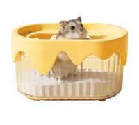 Hamster Sand Bath Box - Animal Dust Shower Toilet Tub | Small Animal Sand