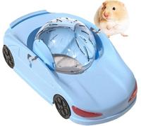 Hamster Sport Ball, Roue d'exercice pour Hamster,Voiture de Jouets de Roue de Sport Silencieux pour Furet - Boule de Course à Petit Animal de Compagnie drôle pour Les Hamsters Ferret Petit Animal bleu