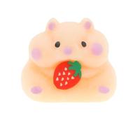 Hamster Squeeze Toys, Soft Cute Ball, Realistic Gadget with Fun Style, Calm Down Tool with , Play Essentials, 1.8×2×2.4 inches Relax Toys for Kids Home Work Waiting Fun Play Use