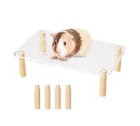 Hamster Stand - Hamster Cage Stand Plateformes | Petit étagère d'escalade | Tour du hamster | Petits niveaux de cage de hamster | Petits animaux pour animaux de compagnie d'échelle de bouteille d'éche