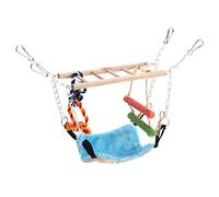Hamster Suspension Bridge Jouets Échelle Suspendue en Bois Pont Cage Jouets Pratique Corde De Balançoire Suspendante Net Cage pour Petits Animaux échelle hamac Chaud nid d'oiseau