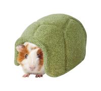 Hamster Teething Toys,Turtle Shell Shape Toy - Natural Hamster Hideaway - for Chinchilla Small Animal Cage Boredom Teething Chewing