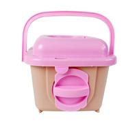 Hamster Travel Cage, Portable Carrier Box, Breathable Ventilation Pet Case, Lightweight Secure Transport Crate, Animal Storage Enclosure for Vet Clinic Outing Outdoor Trip Gerbil Chinchilla Ferret