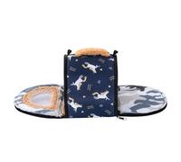 Hamster Travel Carrier, Small Animal Carrier,Cages sortants Transporteur de hérisson Semi-fermé | Pack de Transport avec Cage de Voyage de Hamster à Sangle pour Les Petits Animaux