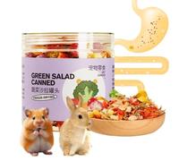 Hamster Treats, 45g Chew Toys, Bunny Snacks for Hamsters, Hamster Teeth Chews with Safe and Non Toxic Materials 3.94 x 3.94 inches for Hamsters, Rabbits, and Other Small Pets