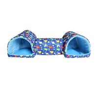 Hamster Tunnel - Hamster Hiding Tunnel with A Non-Slip Bottom, | Machine Washable Anti -Slip Cage Accessories For Small Animals Chinchillas Ferret Bunny Entertainment Play