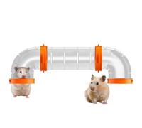 Hamster Tunnel - Small Animals Pipe, Hamster Tunnel Playground for Exercise, Premium-Quality Accessory, Long-Lasting Habitat-Module with Multi-Level Design, Flexible-Tube Unit for Playing & Hiding