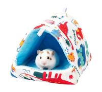 Hamster Warm Bed - Soft Small Animal Cage Nest, Winter Hamster House | Comfortable Sleeping, Hiding, Snuggling, Climbing For Dwarf Hamsters, Sugar Gliders, Hedgehogs, Squirrels
