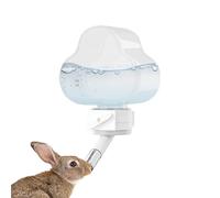 Hamster Water Bottle, Bunny Feeder Bottle, Small Animal Dispenser, for Cage Crate Bird Guinea Squirrel Chinchilla Stores, Hanging Hydration No-Drip Pet Supply, 1.65x4.72 inches