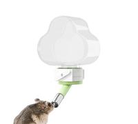 Hamster Water Bottle, Bunny Feeder Bottle, Small Animal Dispenser, for Cage Crate Bird Guinea Squirrel Chinchilla Stores, Hanging Hydration No-Drip Pet Supply, 1.65x4.72 inches