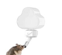 Hamster Water Bottle, Bunny Feeder Dispenser, Small Animal Hydration Tool, 2.83x1.65x4.72 inches, Leakproof and Cage Mount Design, Ideal for Guinea Pigs, Birds, Chinchillas, Or Squirrels