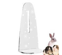 Hamster Water Bottle, Cage Dispenser Feeder, 7.64x3.15in Leakproof No Drip Design, Easy Install Construction, Small Animals for Travel, Drinking, Feeding, Home, Gliders, Outdoor