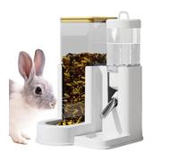 Hamster Water Bowl & Drinking Bottle, Pet Waterer Automatic Feeder for Daily Use, PP, Polystyrene Ideal for Cage, Home, Living Room, Bedroom, Travel, Indoor, Outdoor, and Bunny Care, 10.5x11x15cm