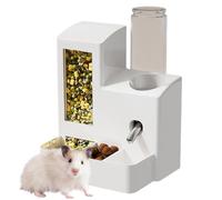 Hamster Water Dispenser - PP Polystyrene 80ml 120ml | Spill Proof Snack Feeder for Small Pets | Leak Resistant Drinking Bottle for Guinea Pig, Gerbil, Hedgehog in Indoor and Outdoor Cages