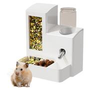 Hamster Water Distributeur - PP Polystyrene 80 ml 120 ml | Spill Preuve Snack Feeder For Small Pets | Leak Resistant Drinking Bottle For Guinée Pig, Gerbil, Hedgehog In Indoor And Outdoor Cages