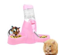 Hamster waterDispenser - Automatic Food Bottle, Non Drip Waterbottle, Long Lasting Small Animal Cage Accessory | 80ml Hamster Waterbottle Drinker Pet Feeding Tool for Rabbits Guinea Pigs Mice