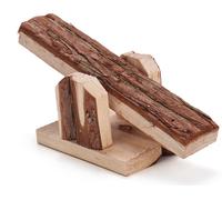 Hamster Wippe, kaues kleines Tier Wippe Käfigspielzeug Holz innovative Spielzeugmäuse Kaninchen Meerschweinchen