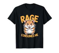 Hamster Wut Rage Consumes Me Slogan Humoristique T-Shirt