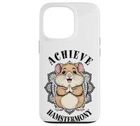 Hamster Yoga, Hamstermony Harmony, méditation, méditation, Mandala Coque pour iPhone 13 Pro