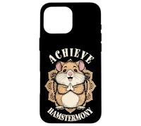 Hamster Yoga, Hamstermony Harmony, méditation, méditation, Mandala Coque pour iPhone 16 Pro Max