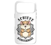 Hamster Yoga, Hamstermony Harmony, méditation, méditation, Mandala Coque pour iPhone 17 Pro Max
