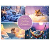 Hamster's Bedtime Calendar - Twelve magical dream worlds (Wall Calendar 2027 DIN A3 landscape), CALVENDO 12 Month Wall Calendar: An enchanting hamster good night calendar
